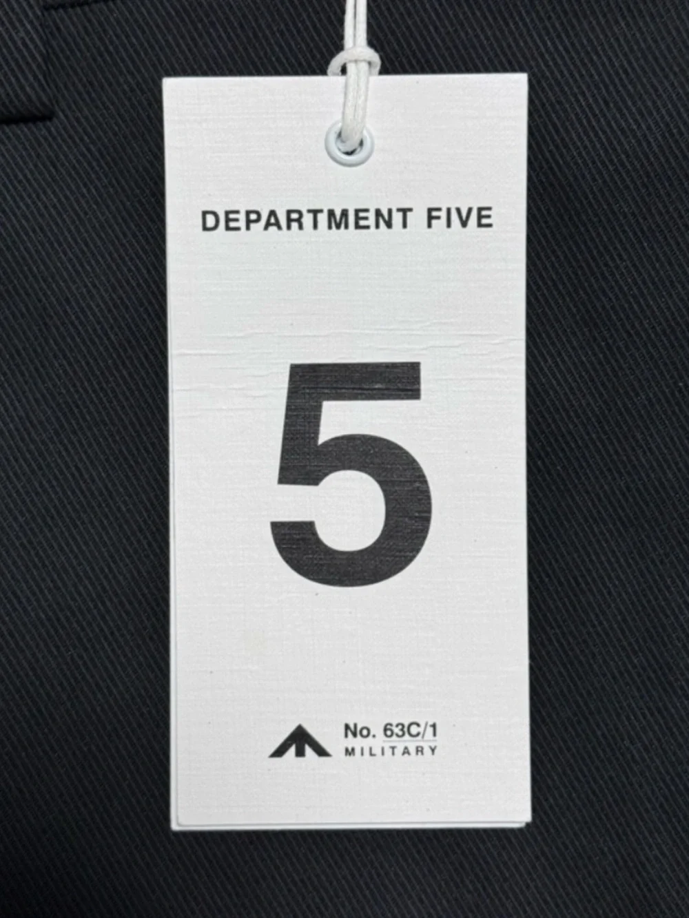 NWT Department Five E-Motion Pant Largo in Black (999 Nero)